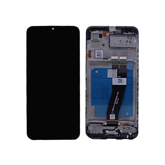 Touch+Display+Frame Samsung Galaxy A03 2022/A035G Black Flex Service Pack Black